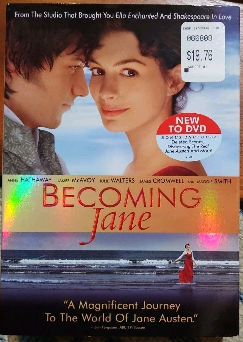 Becoming Jane (DVD, 2008) New Sealed