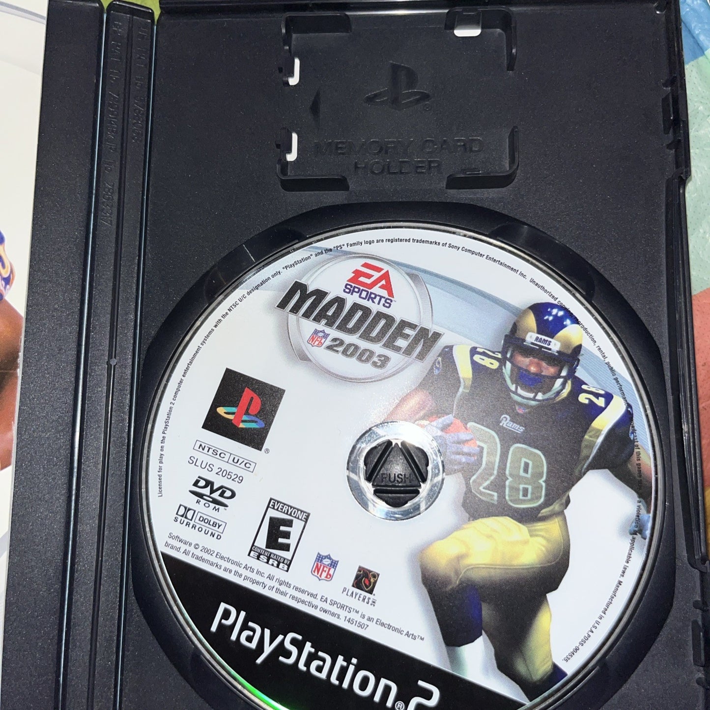 Madden NFL 2003 (PS2) Tested. No Scratches. Original Case. CIB. W/Manual