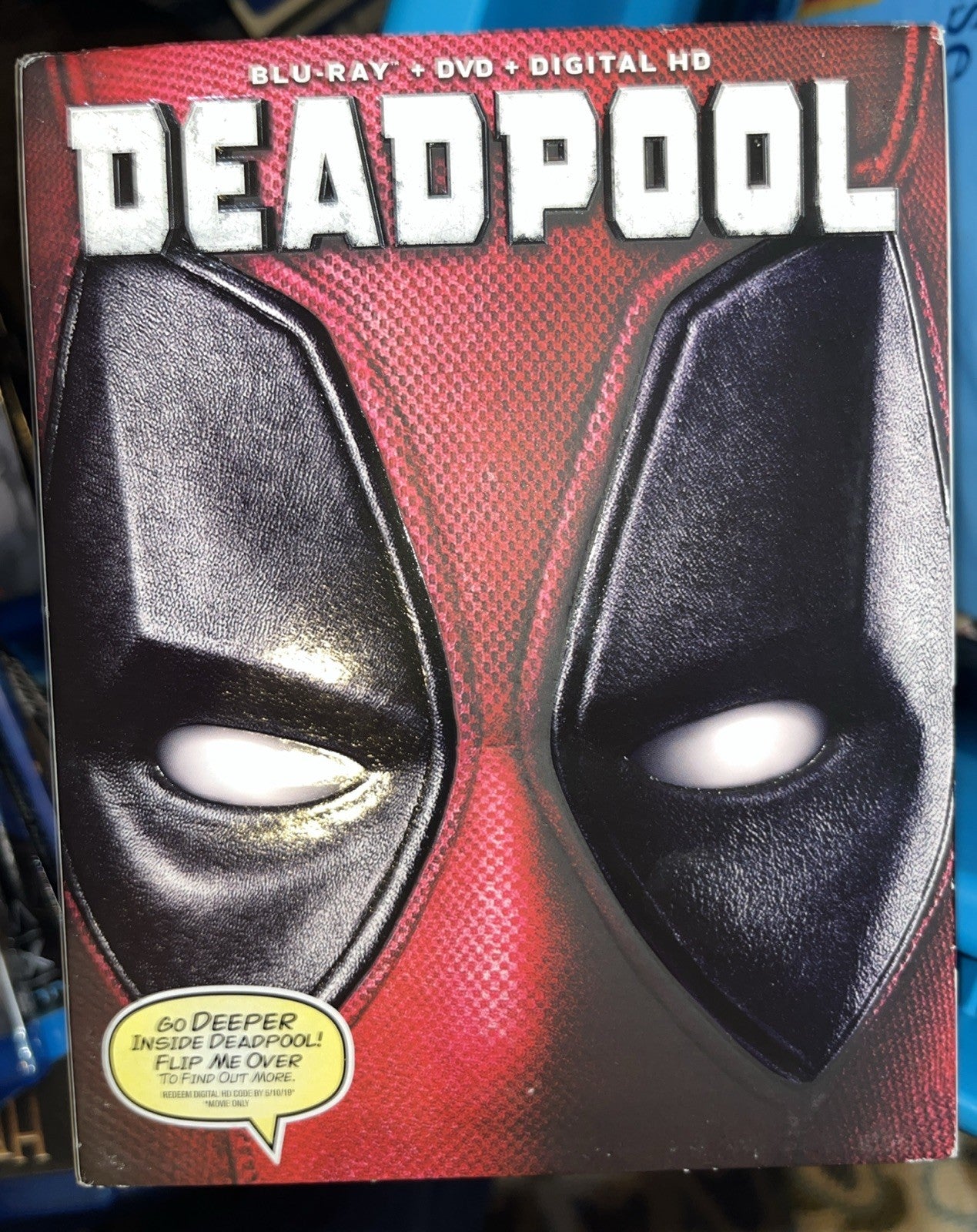 Deadpool (Blu-ray, 2016) New. No Digital Download