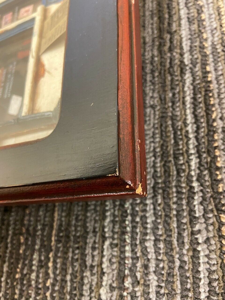 Arister #880473 Shadow Box "Music Shop" Wall Clock