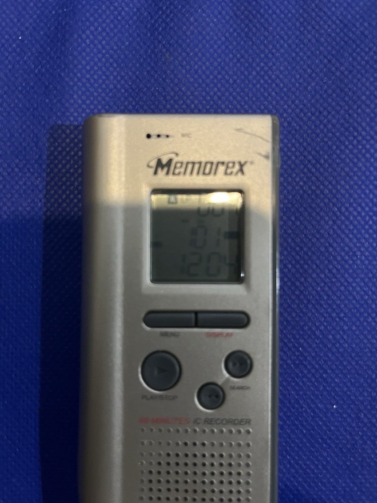 Memorex Model MB003 Digital Audio Recorder 60 Minutes Capacity. Tested