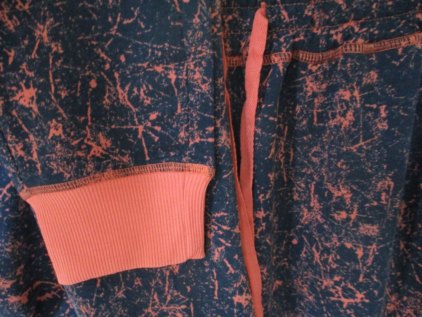 LuLaRoe NWOT Jax Small Dark Blue and Pink Splatter Joggers Sweatpants