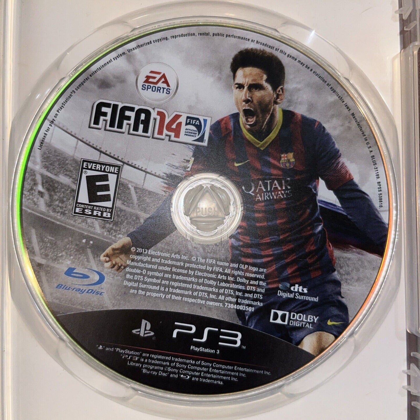 Fifa Soccer 14 - Sony PlayStation 3 CIB. Tested. New Case. Resealed.