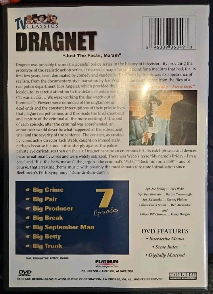 The Worlds Most Famous Detectives - Vol. 1 (DVD, 2003)