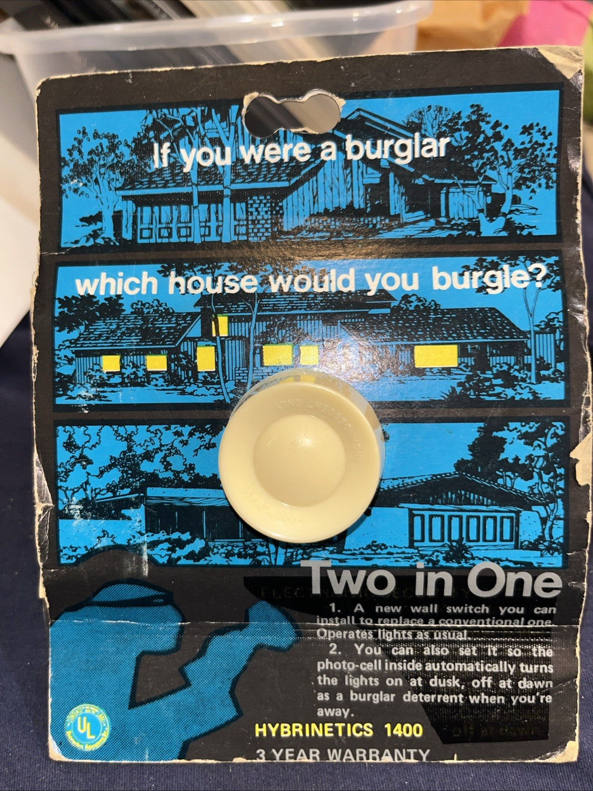 Hybernetics 1400 Light Switch Dimmer & Photocell Dusk/Dawn Additional Control