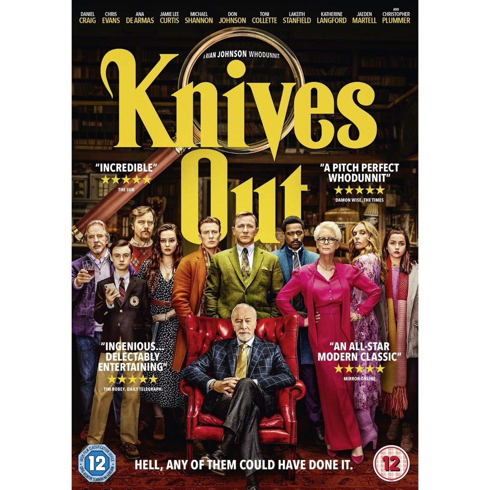 Knives Out (DVD) Brand New