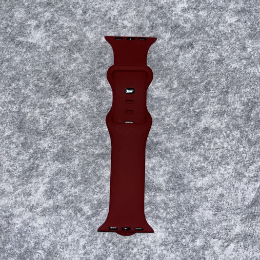 Mahogany M/L Apple Watch Sport Band 38/40/41mm Series 4,5,6,7,8,9 & SE