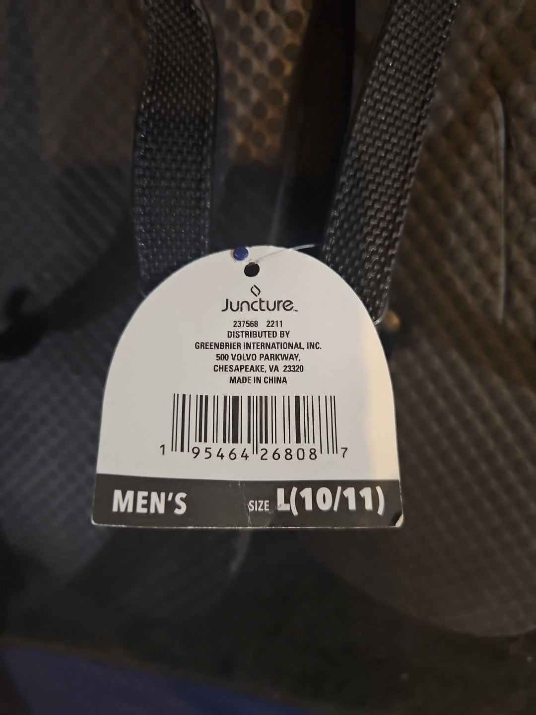 Juncture Men's Large Size 10/11 Flip Flops