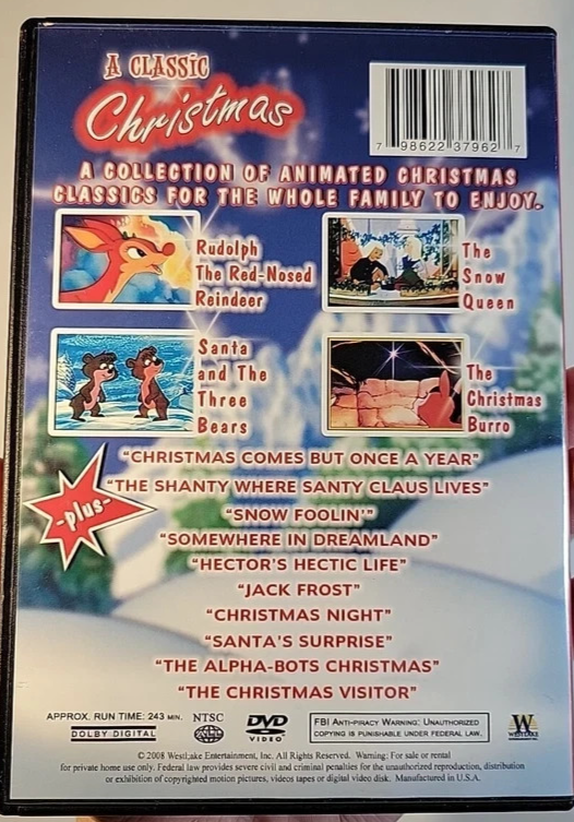 A Classic Christmas (DVD) Toy-R-Us Exclusive Collector's - Tested And Working.