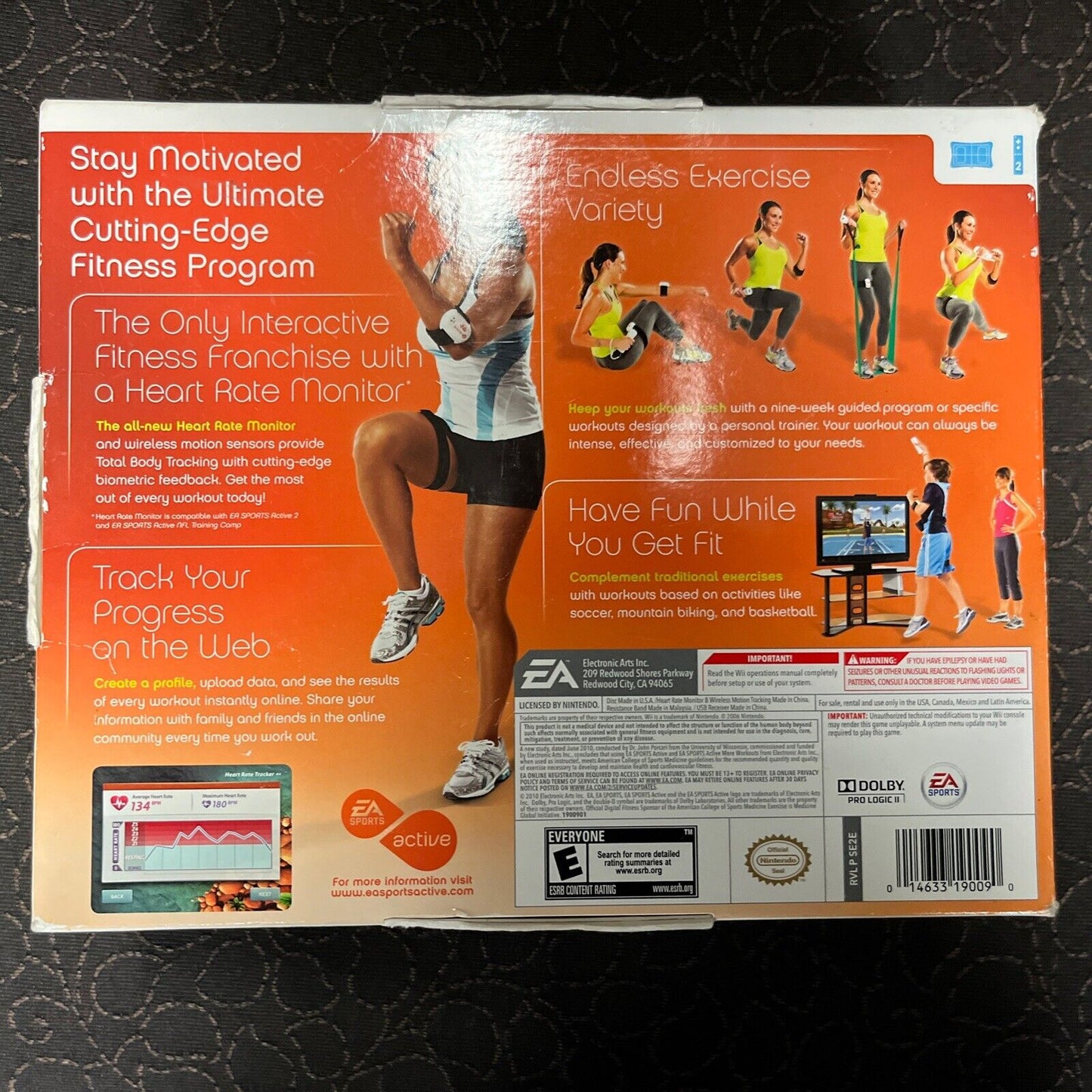 EA Sports Active 2 (Nintendo Wii, 2010)