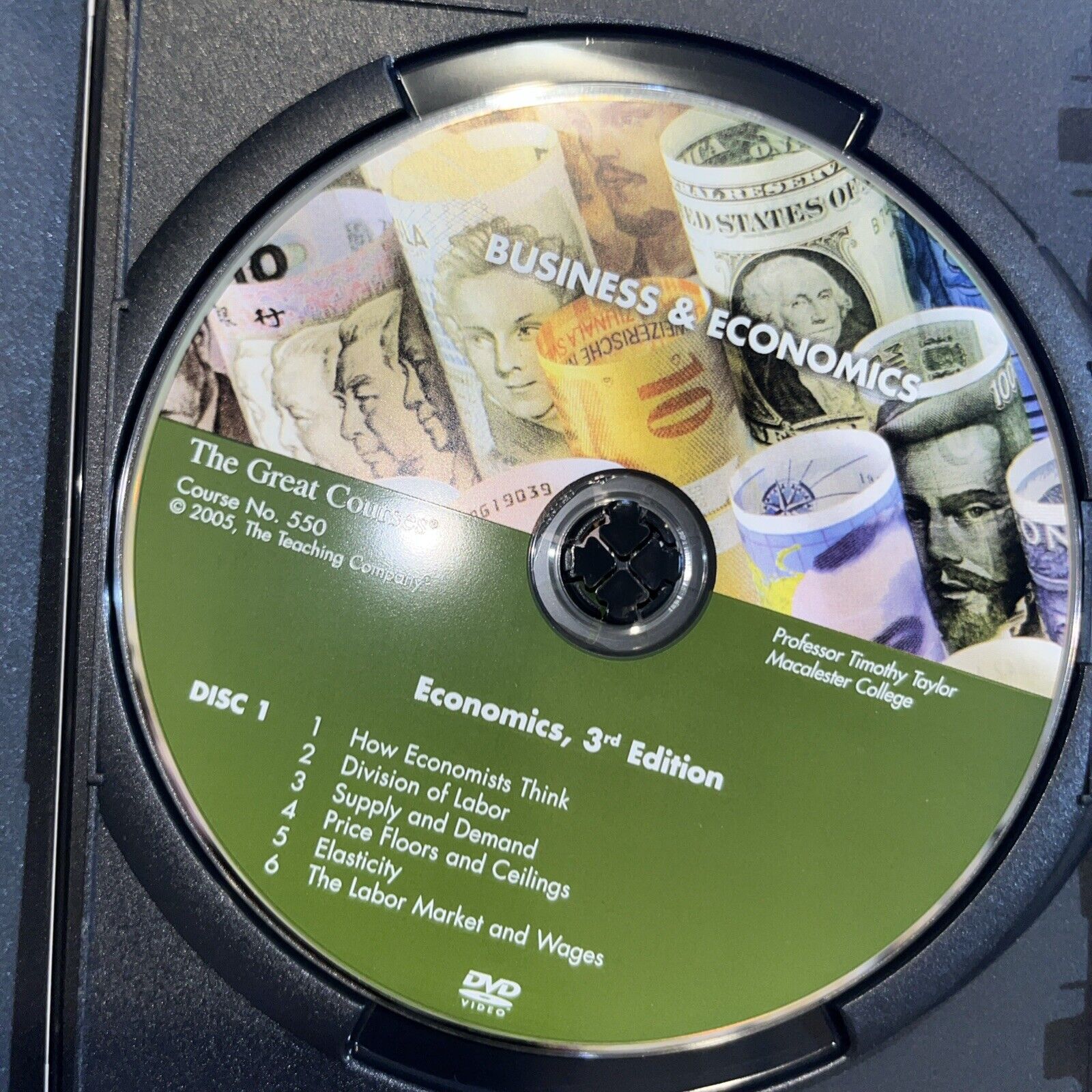 Economics by Timothy Taylor (DVD) 3rd Edition Part 1 & 2