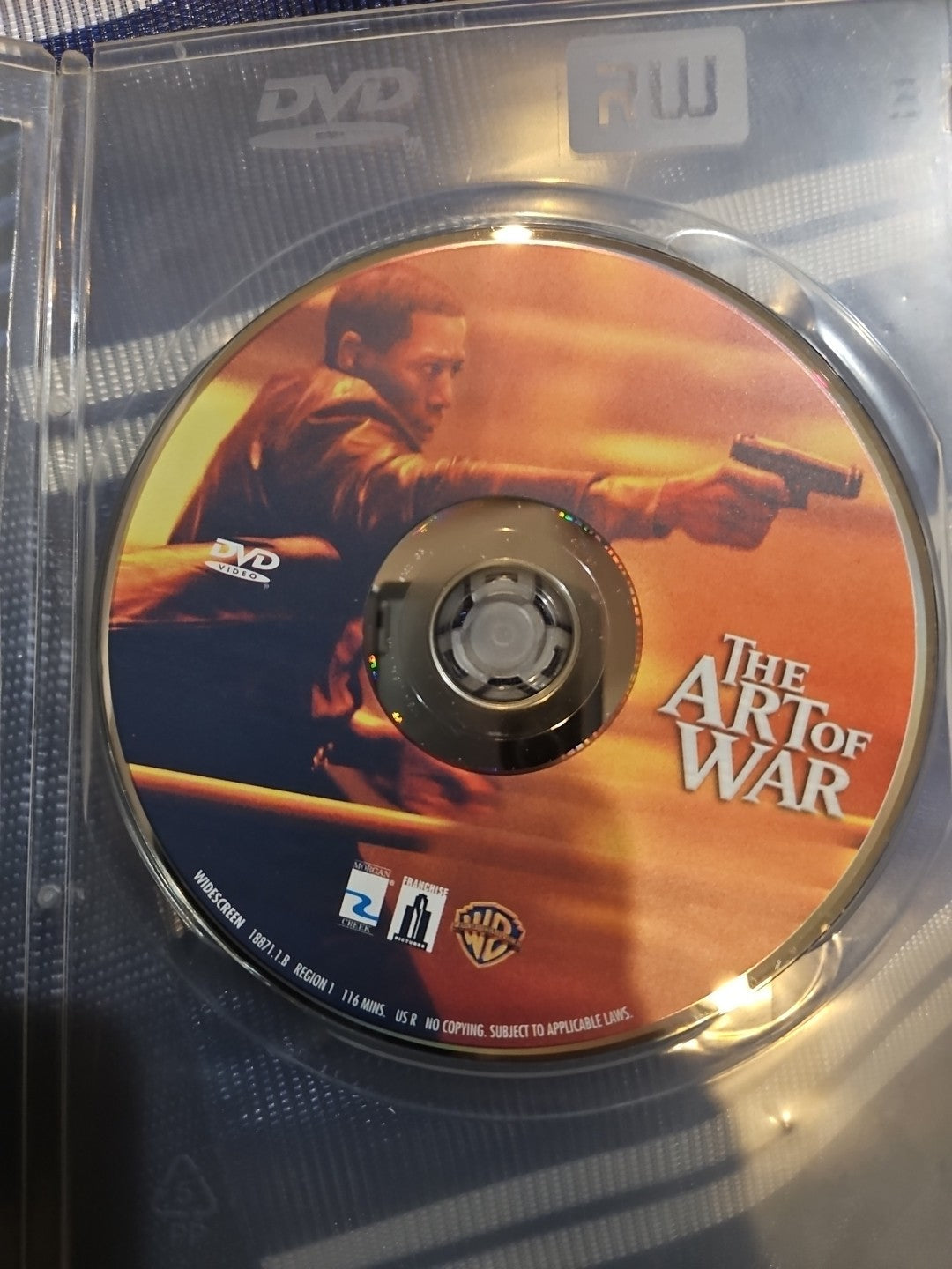 The Art Or War (DVD) Tested slim case cropped artwork.