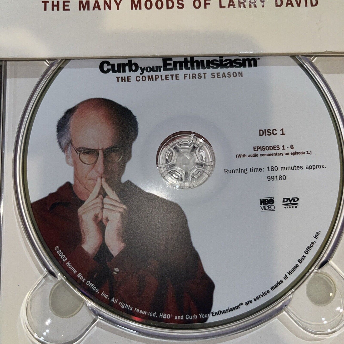 Curb Your Enthusiasm: the Complete First Season (DVD, 2000)