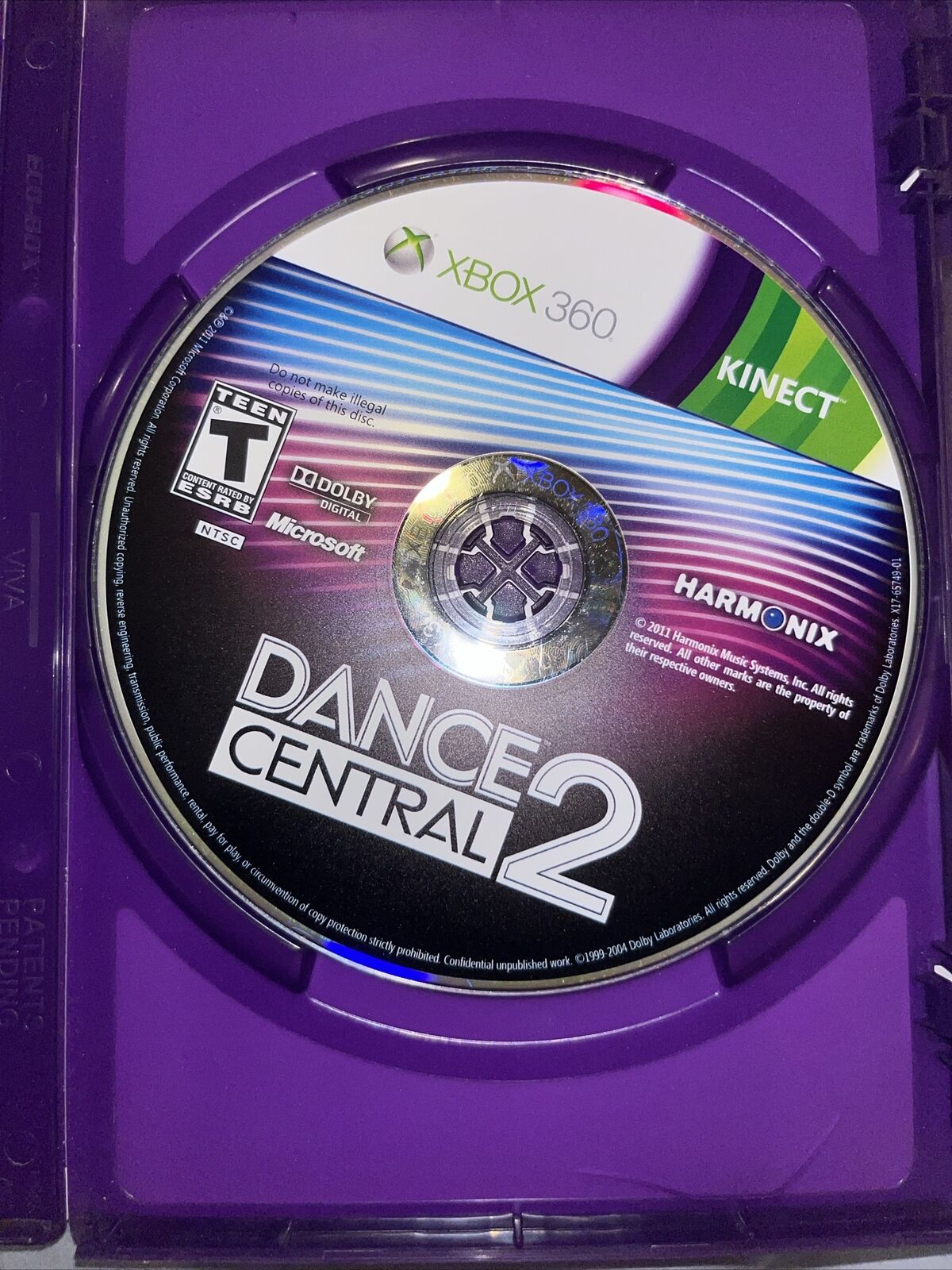 Dance Central 2 (Microsoft Xbox 360, 2011)