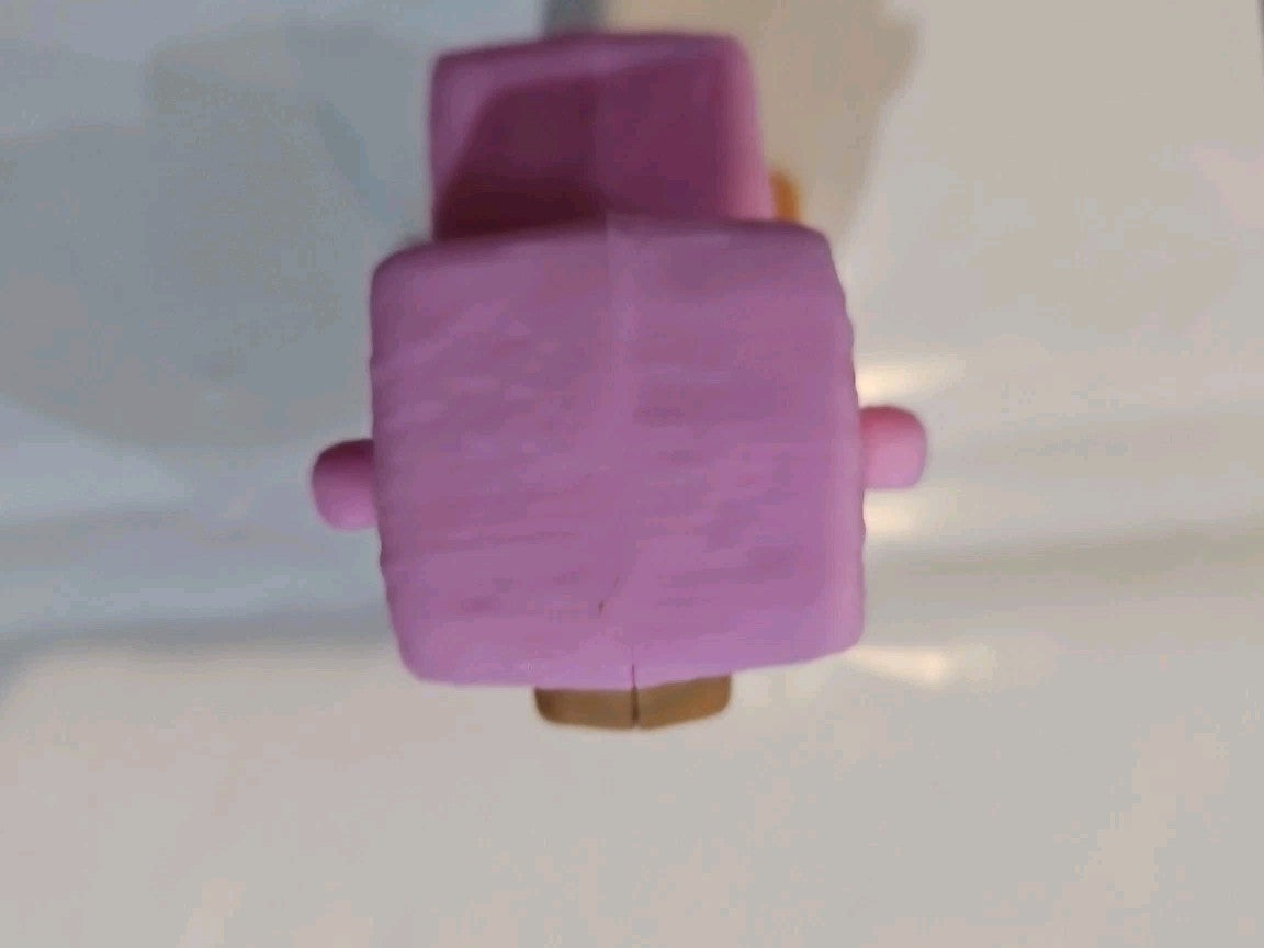 McDonald’s Minecraft Movie Pink Sheep #8 Happy Meal Toy *New In Box*