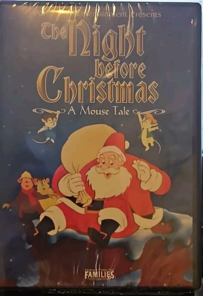 The Night Before Christmas A Mouse Tale DVD 2003 Feature Films for Families New