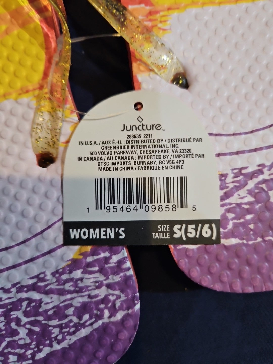 Juncture Women's 5/6 Flip Flops / Sandals