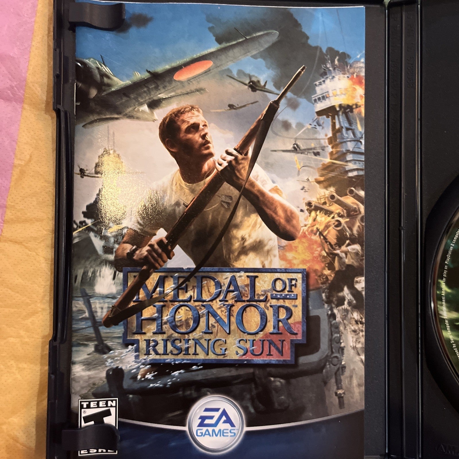 Medal of Honor: Rising Sun (PS2) CIB. Manual + Reg. Original Case