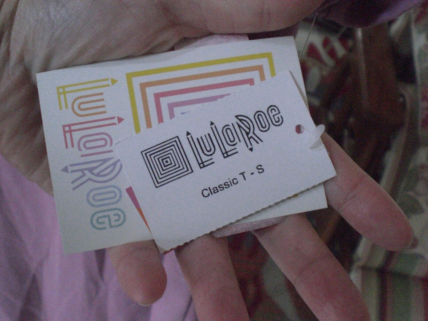 LuLaRoe Classic T Shirt Top Blouse Hi Lo Tunic Mauve Pink Solid SMALLNWT