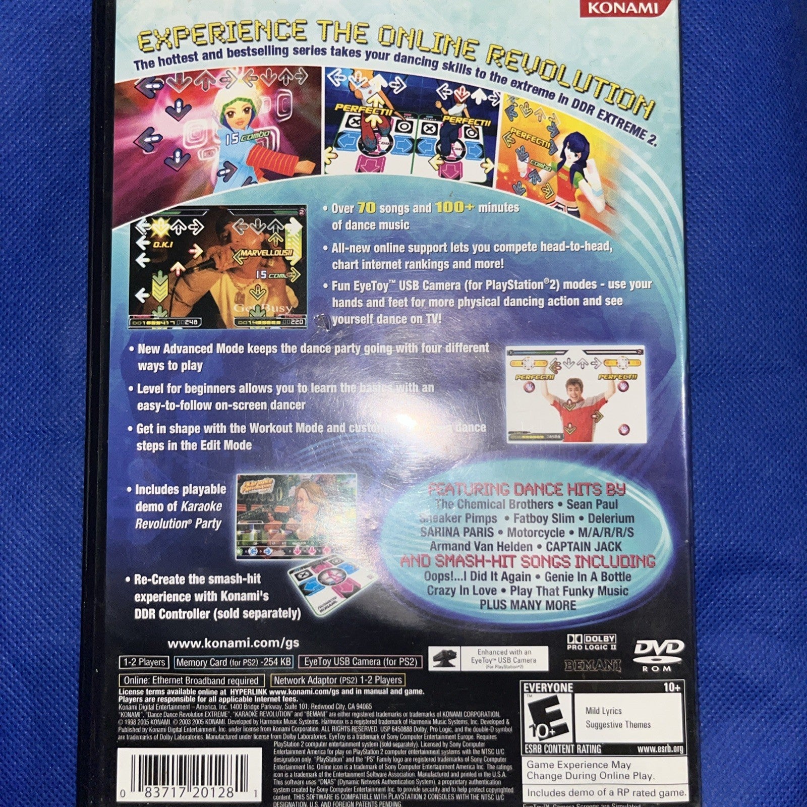 Dance Dance Revolution Extreme 2 (PS2) Mint. Tested. New Case. Resealed