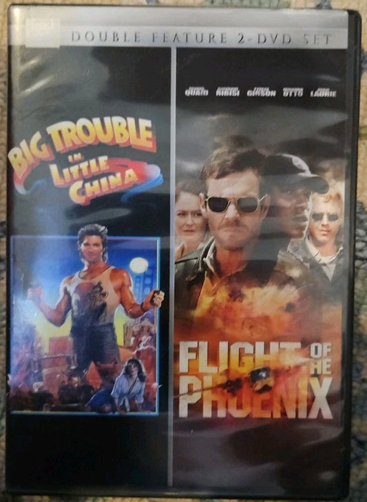 Big Trouble In Little China/Flight Of The Phoenix (2-Disc Set DVD) New Sealed