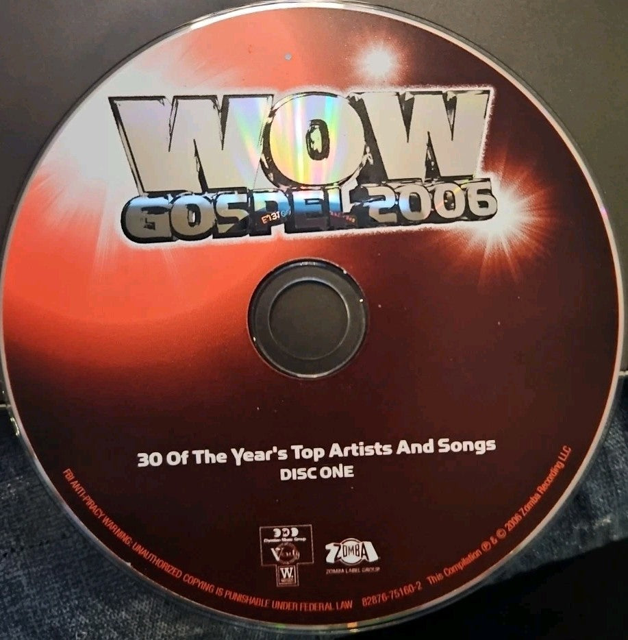 WOW Gospel 2006 CD Disc Only