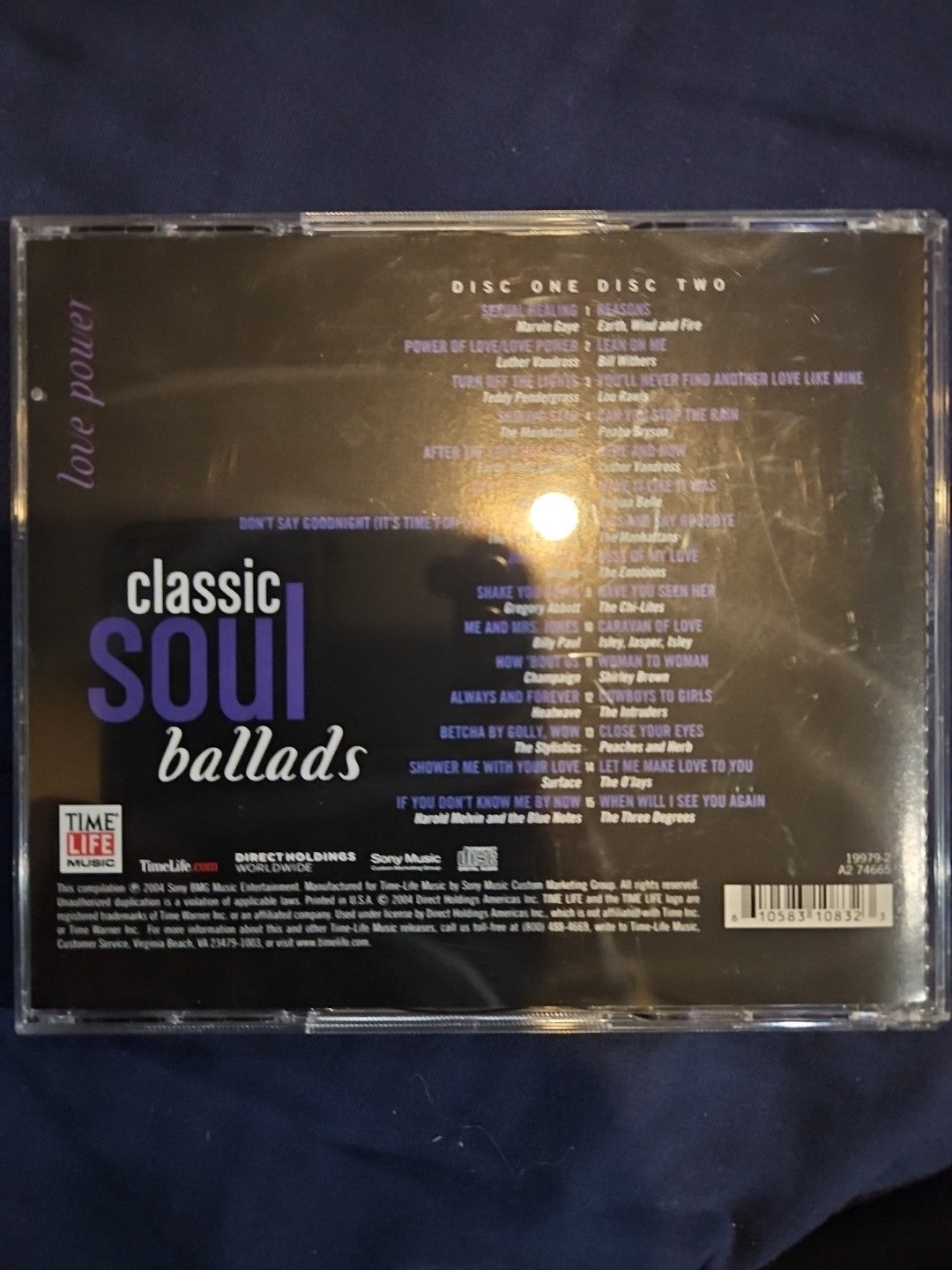 Classic Soul Ballads: Love Power (CD)