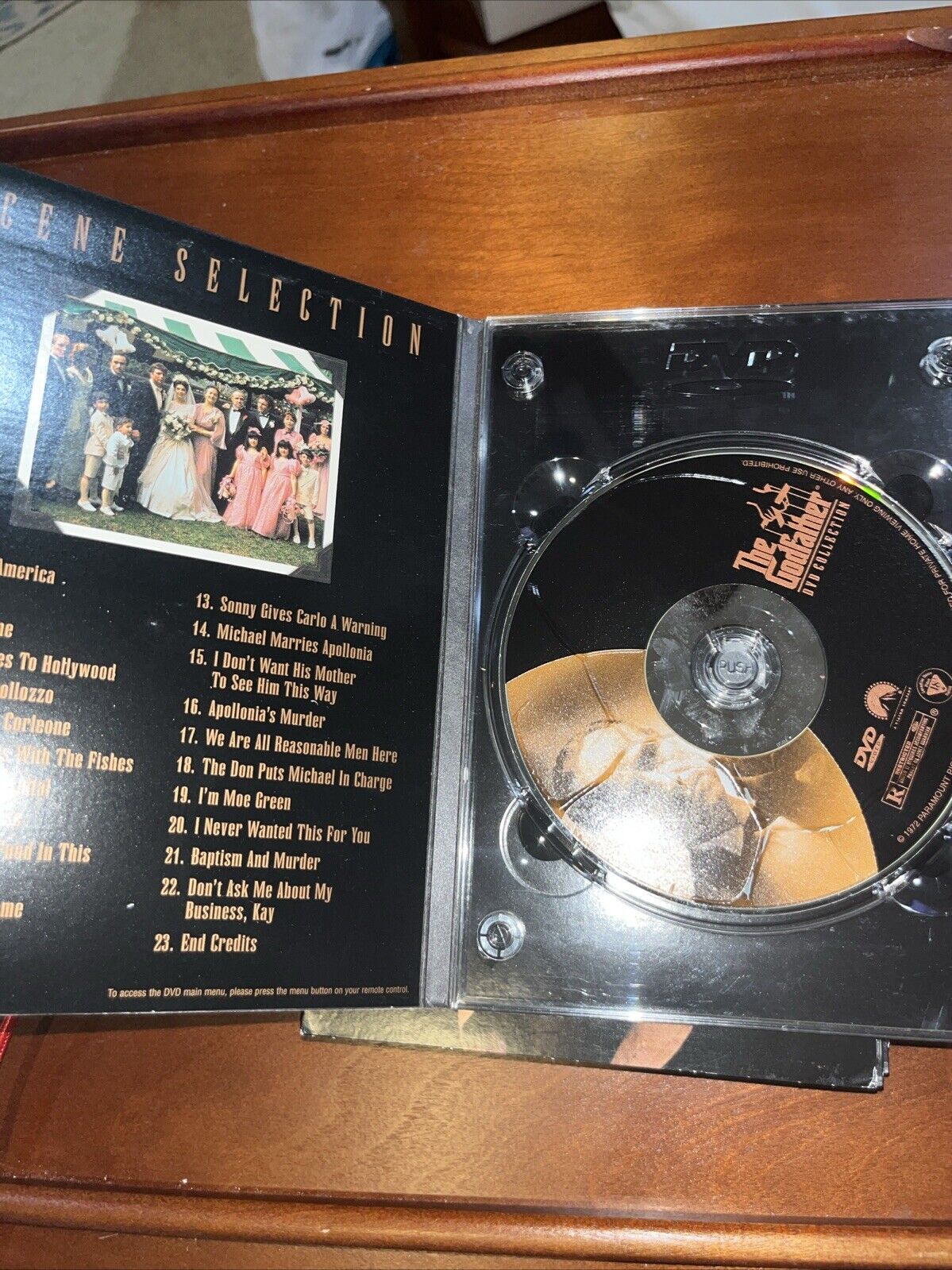 The Godfather DVD Collection (DVD, 2001, 5-Disc Box Set) Tested