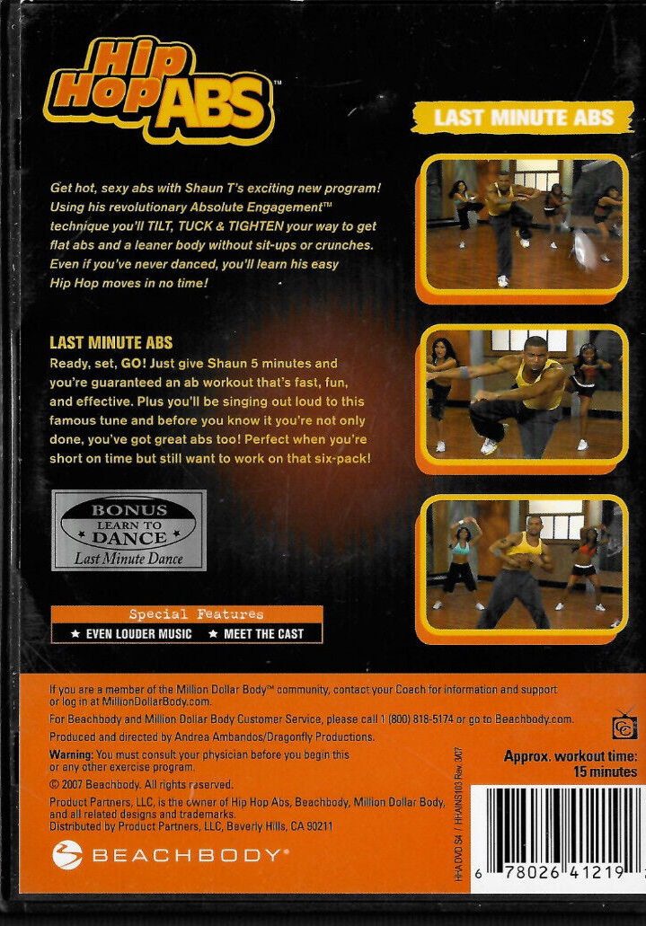 Hip Hop Abs Workout Set (DVD)