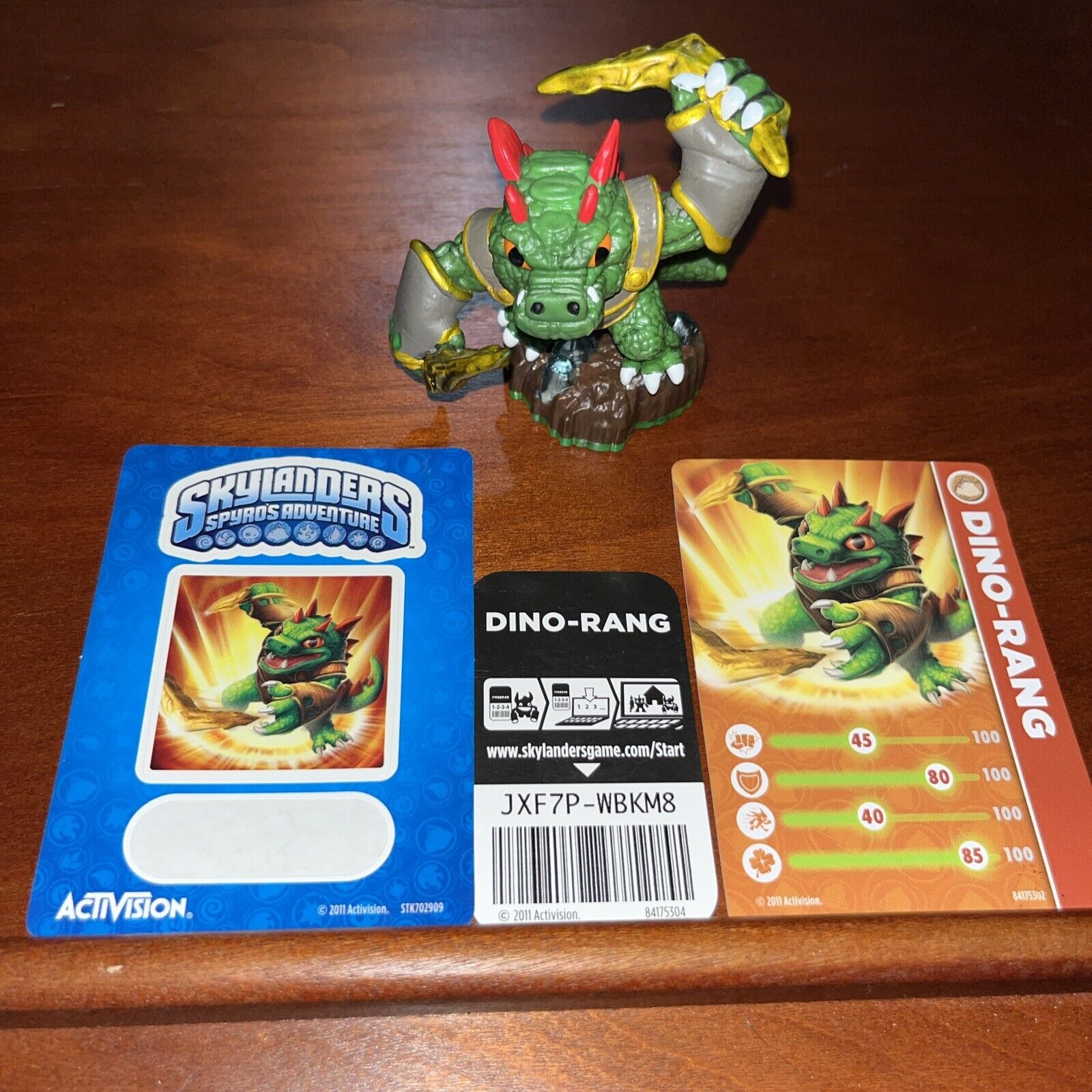 Skylanders Dino-Rang With Stickers And Cards