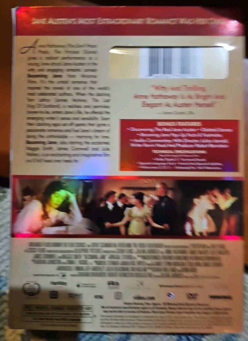 Becoming Jane (DVD, 2008) New Sealed