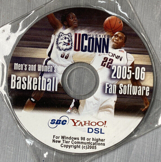 UConn Huskies Men’s & Women Basketball 2005-6 Fan Software