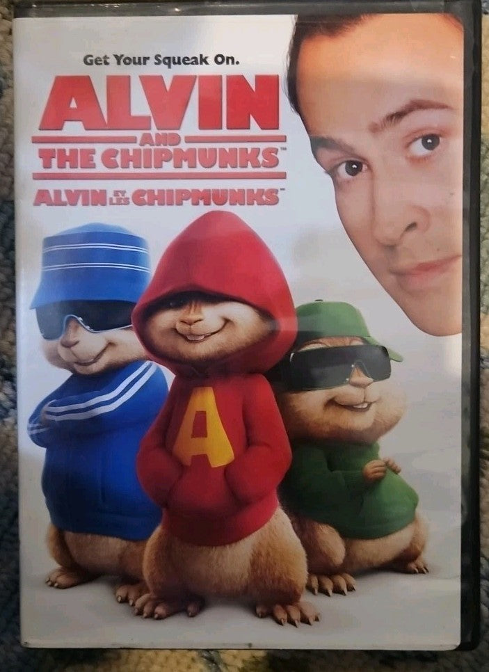 Alvin and the Chipmunks (DVD) Tested. New Case. Resealed