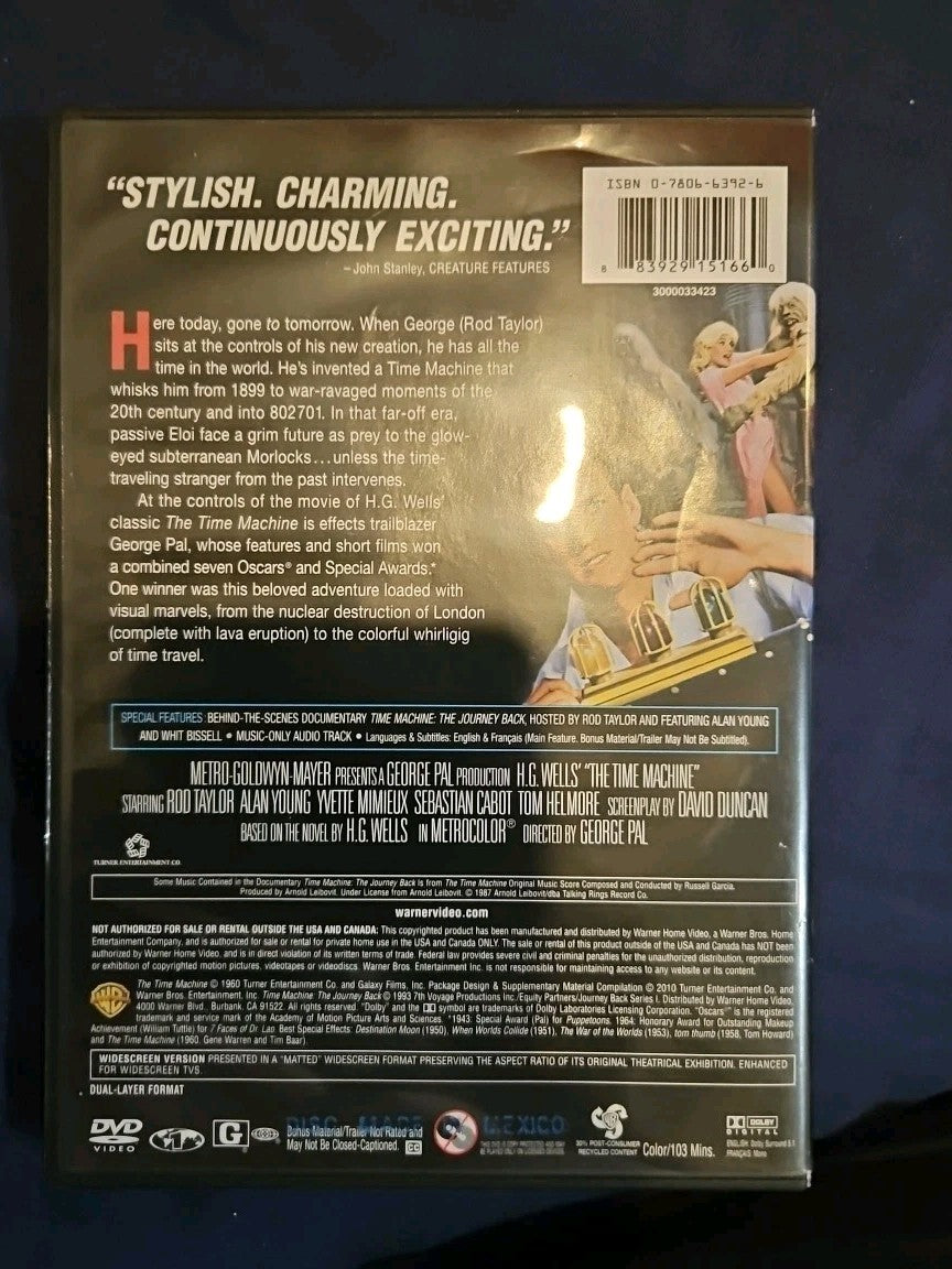 The Time Machine (DVD, 1960)