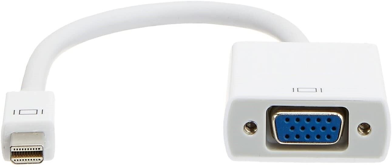 Apple MB572Z/B Mini DisplayPort to VGA Adapter - White
