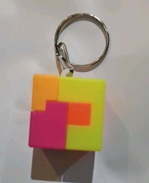 Minecraft Block Keychain
