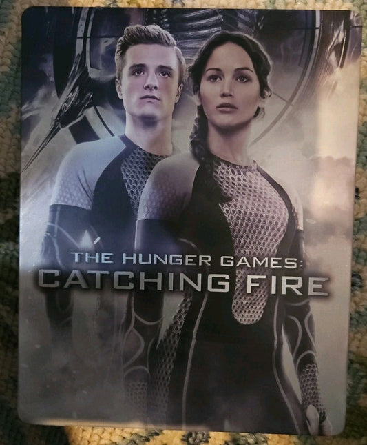 The Hunger Games: Catching Fire (Blu-ray SteelBook) No Digital Download. Tested