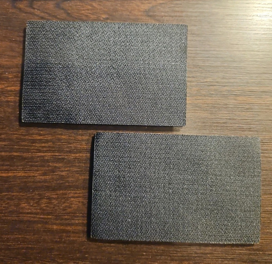 2 Pack A-Neg Blood Type Patches 3.25" x 2"