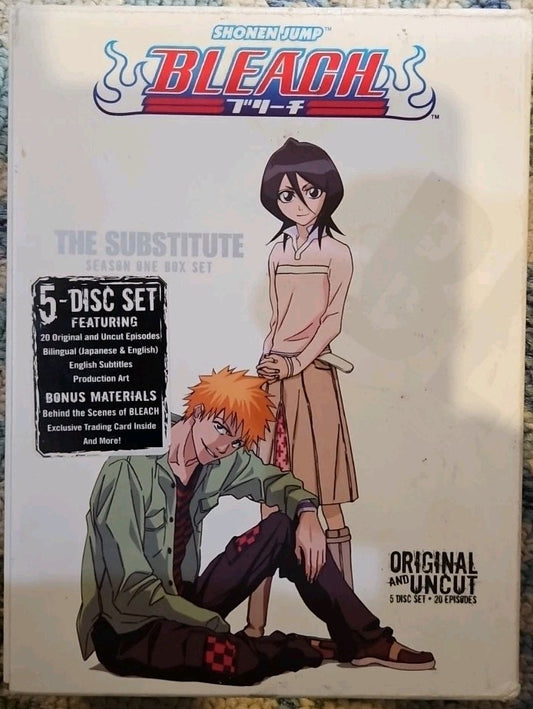 Shonen Jump Bleach - The Substitute Season 1 Box Set. Tested