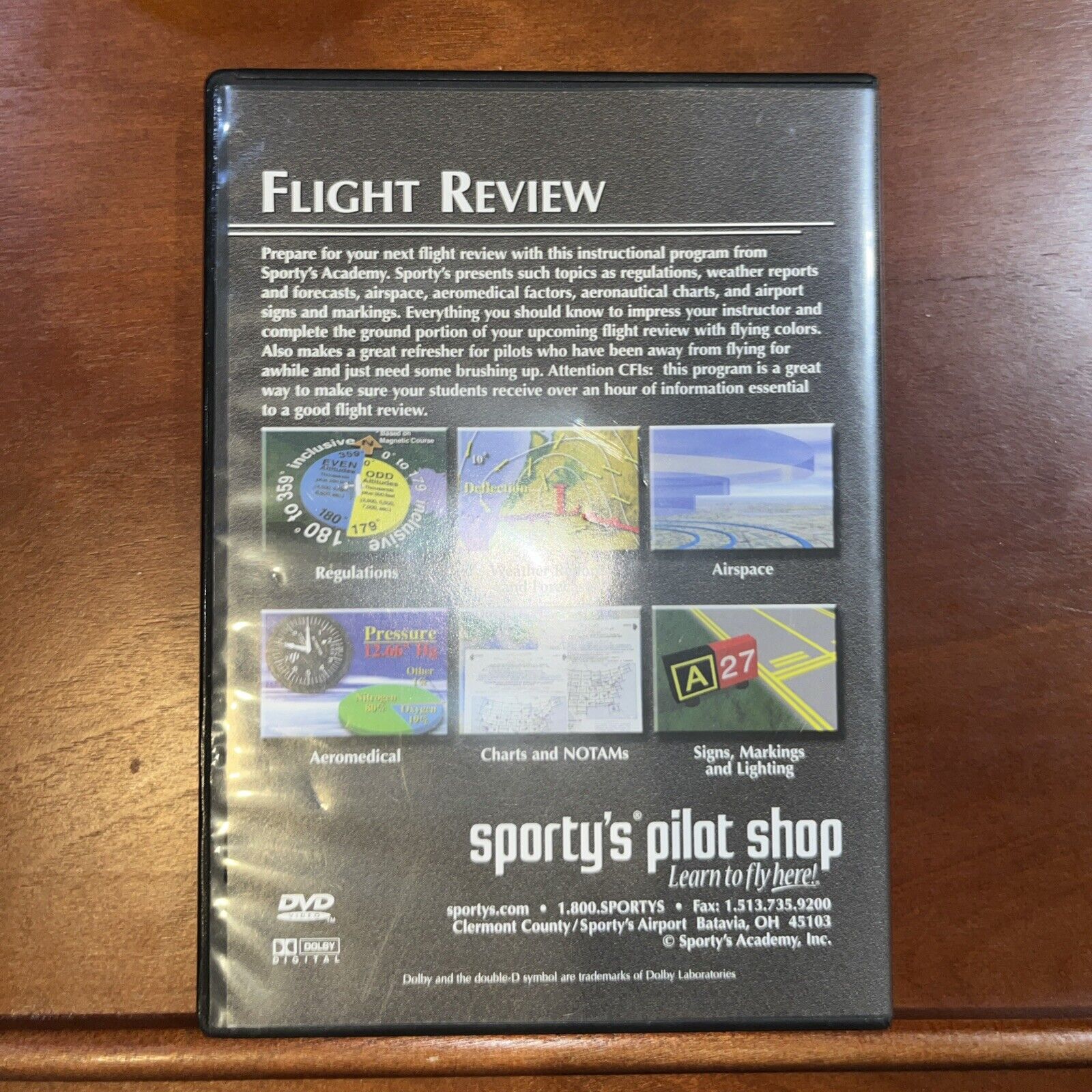 Sporty’s Flight Review (DVD)