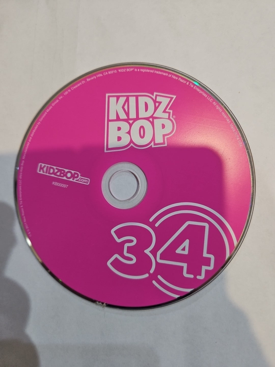 Kidz Bop (CD) Disc Only. Tested