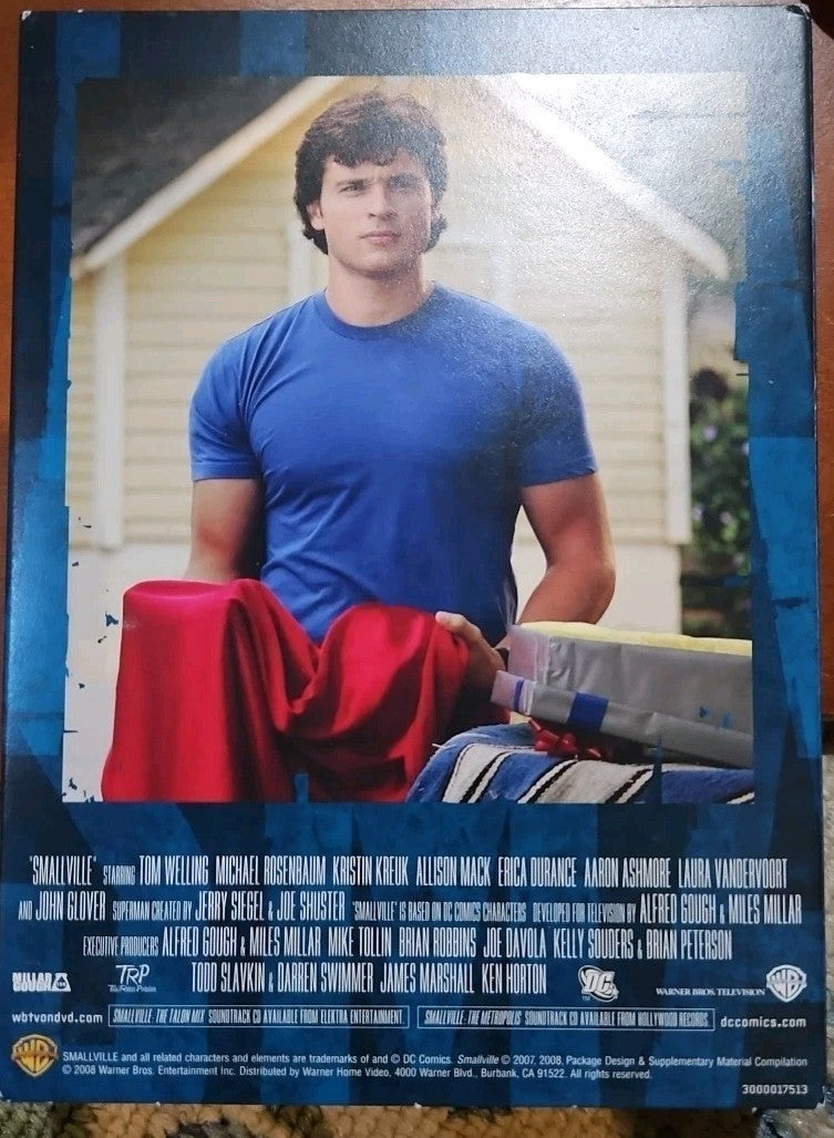 Smallville - The Complete 7th Season (DVD, 2008, 6-Disc ) Tested. No Scratches