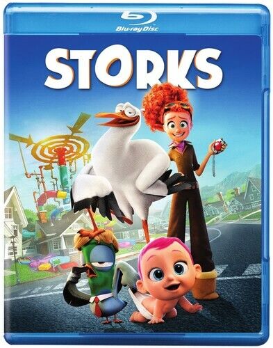 Storks (Blu-ray, 2016) Sealed