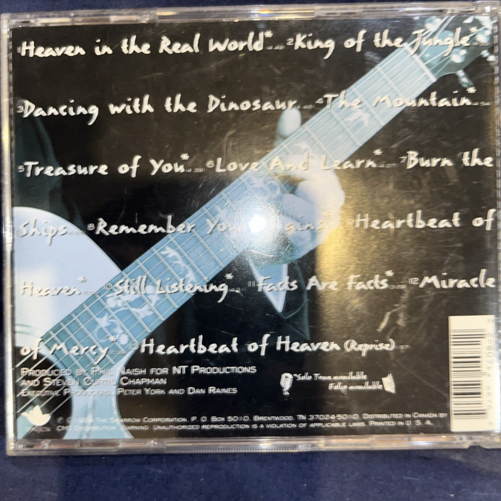 Heaven in the Real World by Steven Curtis Chapman (CD, 1994)