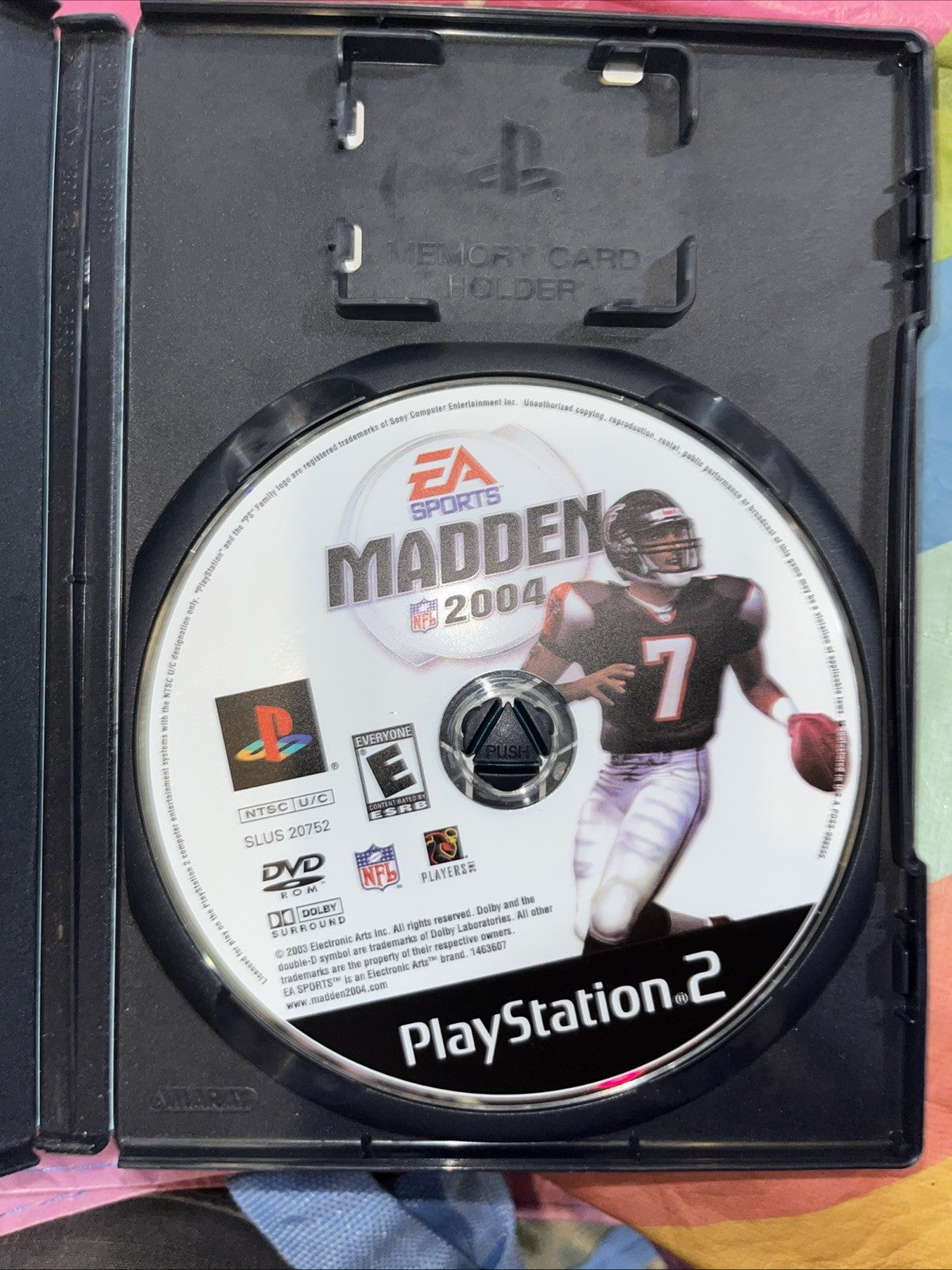 Madden NFL 2004 (PS2) W/Manual + Reg. Tested. CIB. See Pics