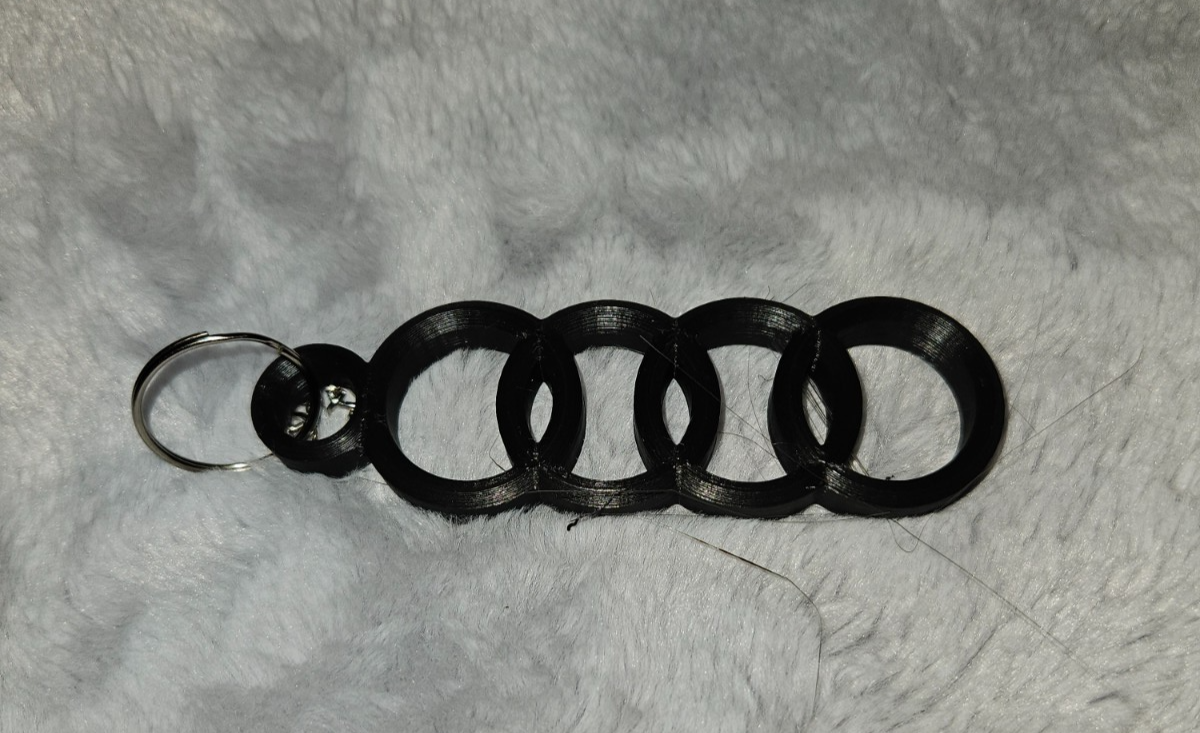 Audi Inspired 3D Printed Key Chains - Choose