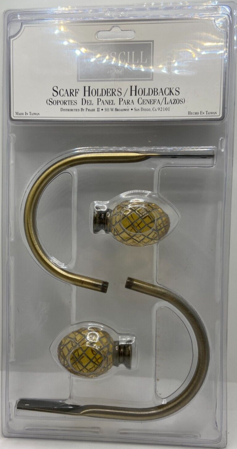 Croscill Scarf Holders / Holdbacks - Brand New