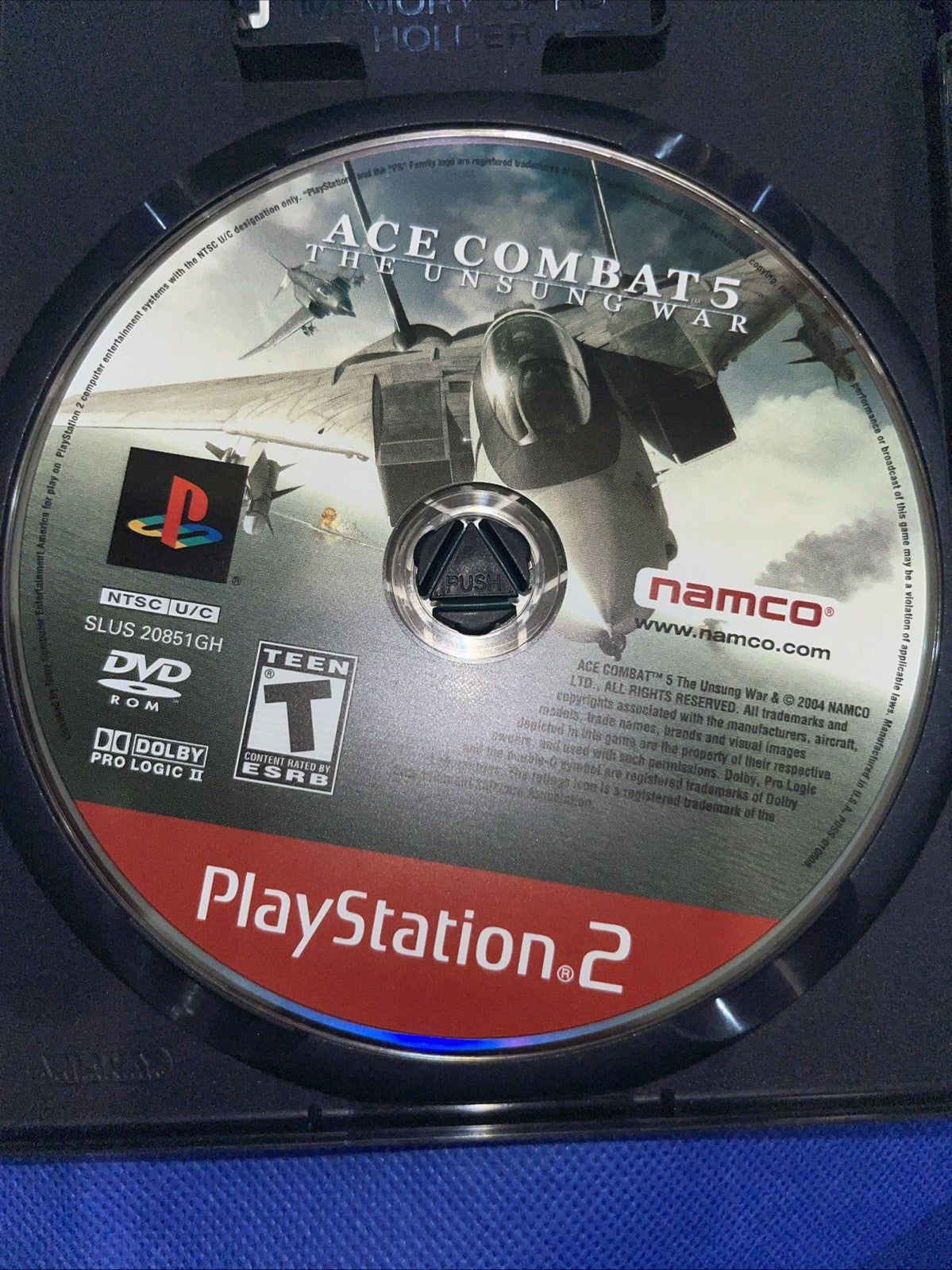Ace Combat 5 (PS2) Mint. Tested. New Case. Resealed