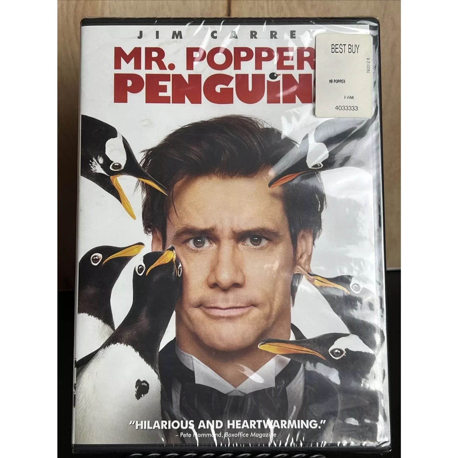 Mr. Popper's Penguins (DVD) Factory Sealed