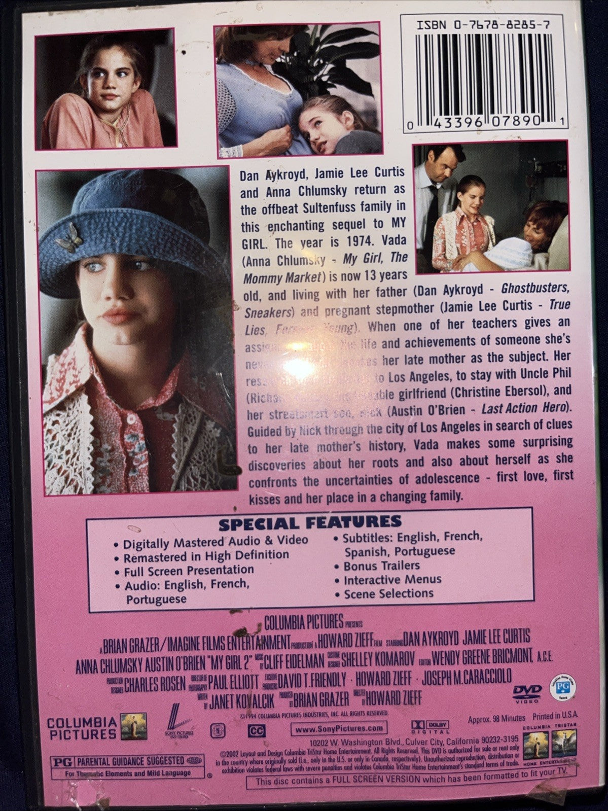 My Girl 2 (DVD, 2002) Sealed